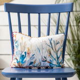 Voyage Maison - Coral Reef Cobalt Arthouse Cushion - Riviera Collection £29 (10% off RRP)