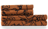 Everybody Abstract Jacquard Pecan Towels £9 (10% off RRP)