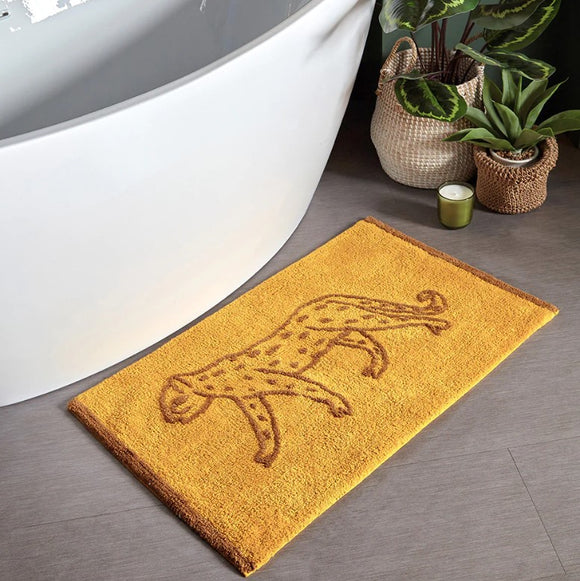 Leopard Animal Jacquard Gold Towels £9 (10% off RRP)