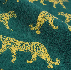Leopard Animal Jacquard Teal Towels £9 (10% off RRP)