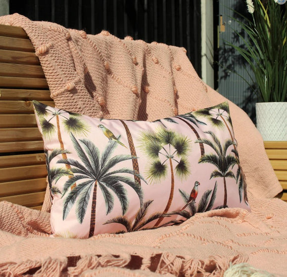 Palms Blush Rectangular Cushion £13 (10% off RRP)