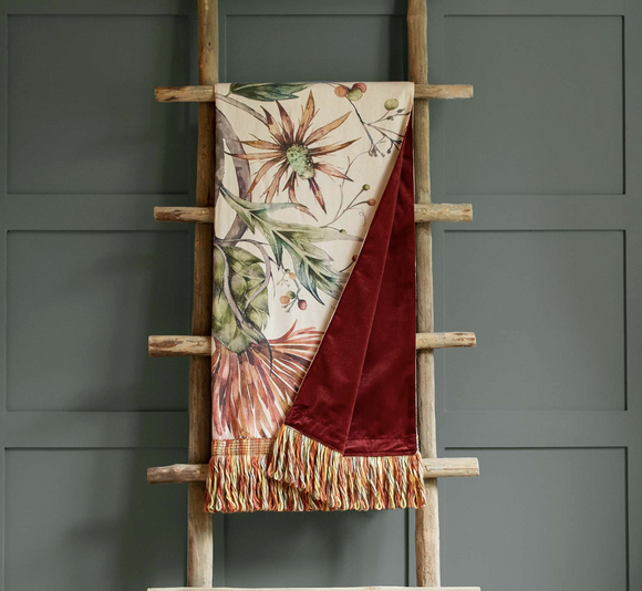 Voyage Maison - Elysium Russet Lined Throw £130 (10% off RRP)