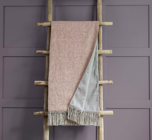 Voyage Maison - Oryx Coral Lined Throw £175.50 (10% off RRP)