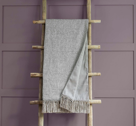 Voyage Maison - Oryx Smoke Lined Throw £175.50 (10% off RRP)