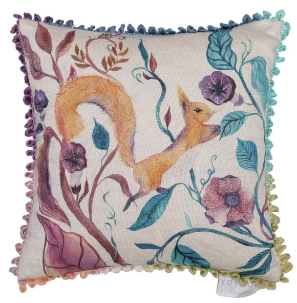 Voyage Maison - Timmy Squirrel Linen Arthouse £17 (10% off RRP)