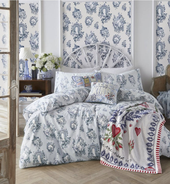 Cath Kidston - 30 Years Toile Pale Blue Bedlinen (15% off RRP)