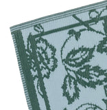 Outdoor/Indoor Anemone Woven Jaquard Rug Teal/Mineral 100% Recycled £18 (10% off RRP) (Copy)