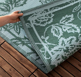 Outdoor/Indoor Anemone Woven Jaquard Rug Teal/Mineral 100% Recycled £18 (10% off RRP) (Copy)