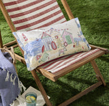 Beach Huts Rectangular Cushion £8 (10% off RRP)