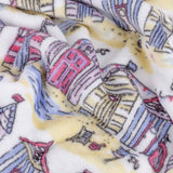Beach Huts Fleece Throw £12.50 (10% off RRP)