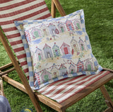 Beach Huts Rectangular Cushion £8 (10% off RRP)