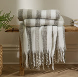 Beechwood Woven Stripe Throw £25.50 (10% off RRP) 4 Colour Options