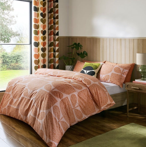 Orla Kiely - Block Garden Orange Sorbet Bedlinen (15% off RRP)