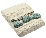 Boho Cotton Tufted Seafoam Throw £29 (10% off RRP)
