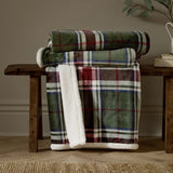 Braemar Check Sherpa Fleece Throw £25.50 (10% off RRP) 2 Colour Options