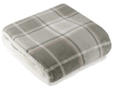Braemar Check Sherpa Fleece Throw £25.50 (10% off RRP) 2 Colour Options