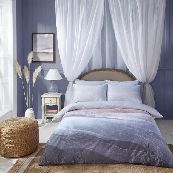 Sara Miller - Coastal Dawn Blue Blush Bedlinen (15% off RRP)