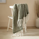 Cozy Woven Tasselled Throw £29 (10% off RRP) 5 Colour Options