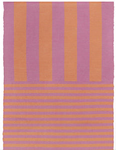 Outdoor Deck Stripe Orange Pink Rug £45 (10% off RRP)