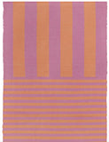 Outdoor Deck Stripe Orange Pink Rug £45 (10% off RRP)