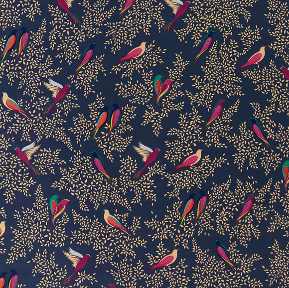 Deep Navy Birds Velvet £33.50 (10% off RRP)