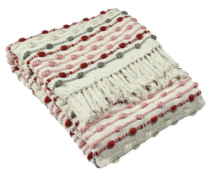 Dhadit Stripe Blush Throw £29 (10% off RRP)