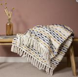 Dhadit Stripe Ochre Throw £29 (10% off RRP)