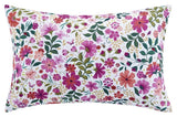 Sara Miller - Ditsy Floral White/Deep Mulberry Bedlinen (15% off RRP)