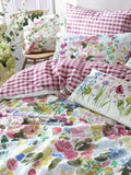Blue Bell Gray - Flora Cerise Bedlinen (10% off RRP)