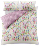 Blue Bell Gray - Flora Cerise Bedlinen (10% off RRP)