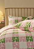 Orla Kiely - Floret Check Dill Pink Bedlinen (15% off RRP)