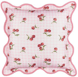 Fruits Cherries Gingham Check Outdoor Cushion £12.50 (10% off RRP)