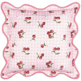 Fruits Cherries Gingham Check Outdoor Cushion £12.50 (10% off RRP)