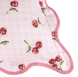 Fruits Cherries Gingham Check Outdoor Cushion £12.50 (10% off RRP)