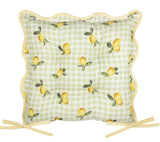 Fruits Lemons Gingham Check Seat Pad £27 (10% off RRP)