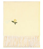 Fruits Lightweight Embroidered Throw Zesty Lemon £35 (10% off RRP)