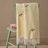 Fruits Lightweight Embroidered Throw Zesty Lemon £35 (10% off RRP)