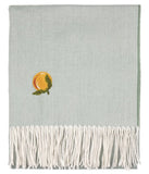 Fruits Lightweight Embroidered Throw Zesty Orange £35 (10% off RRP)