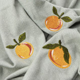 Fruits Lightweight Embroidered Throw Zesty Orange £35 (10% off RRP)