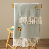 Fruits Lightweight Embroidered Throw Zesty Orange £35 (10% off RRP)