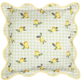 Fruits Lemons Gingham Outdoor Cushion £12.50 (10% off RRP)