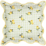 Fruits Lemons Gingham Outdoor Cushion £12.50 (10% off RRP)