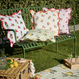 Fruits Lemons Gingham Outdoor Cushion £12.50 (10% off RRP)