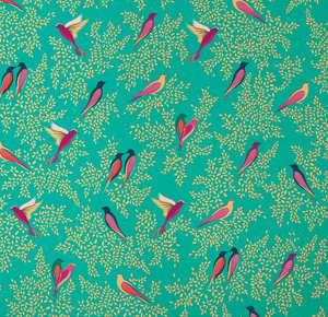 Green Birds Sateen £29 (10% off RRP)