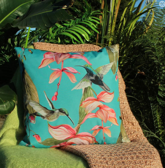 Hummingbird Blue Cushion £13.50 (10% off RRP)