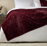 Kallu Double-Sides Faux-Fur Throw £31 (10% off RRP) 10 Colour Options