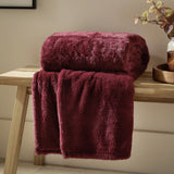 Kallu Double-Sides Faux-Fur Throw £31 (10% off RRP) 10 Colour Options
