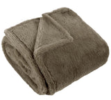 Kallu Double-Sides Faux-Fur Throw £31 (10% off RRP) 10 Colour Options