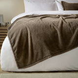 Kallu Double-Sides Faux-Fur Throw £31 (10% off RRP) 10 Colour Options