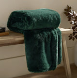 Kallu Double-Sides Faux-Fur Throw £31 (10% off RRP) 10 Colour Options